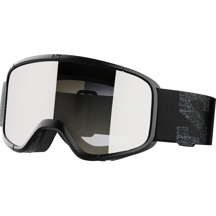 Маска для лиж та сноуборду Salomon Aksium 20 S Unisex, чорно-біла