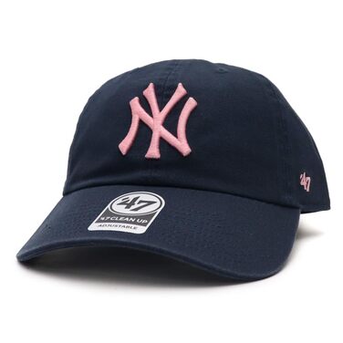 Чоловіча бейсболка '47 MLB New York Yankees, колір Navy-pink, один розмір