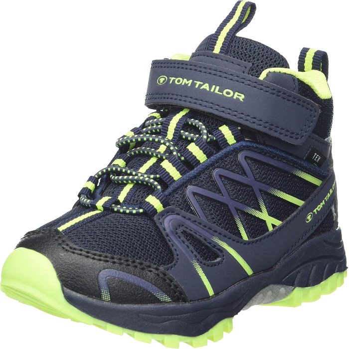 Дитячі кросівки TOM TAILOR 4271102 для ходьби, 35 EU, темно-синій/лайм