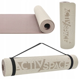Килимок для фітнесу Activ/Space 183 см x 61 см, коричневий