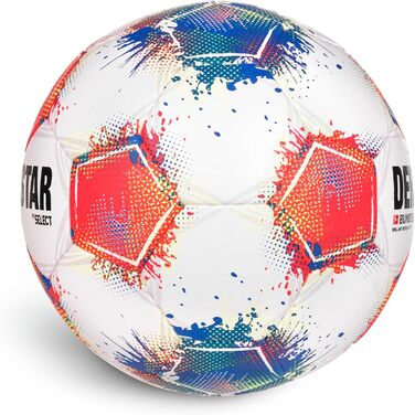 М'яч Derbystar Bundesliga Brillant Replica Light 5 - білий, синій, червоний