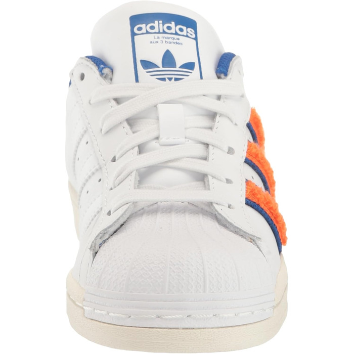 Кросівки Adidas ZX Flux Low - Білий, Оранжевий, Королівський Синій (42.5 EU, вузька колодка)