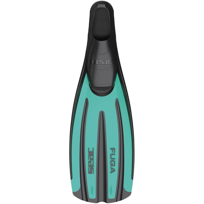 Ласти Seac Fuga для фрідайвінгу, снорклінгу та дайвінгу, дорослі, закритий тип, Made in Italy (44/45, Tiffany)