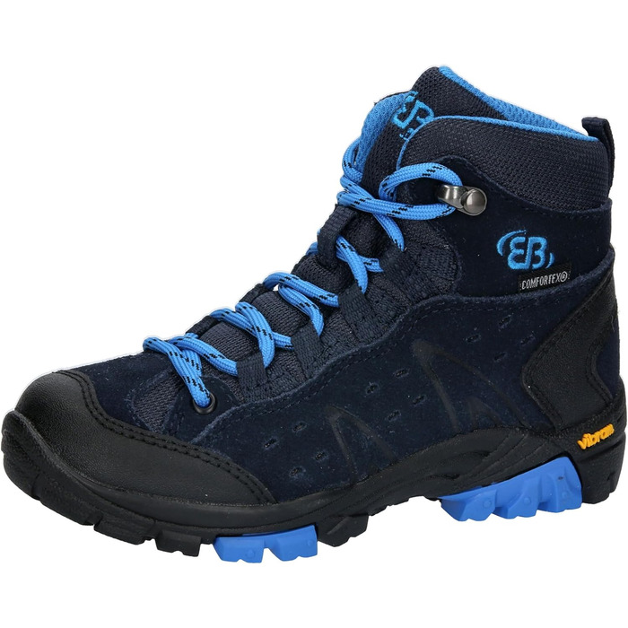 Черевики трекінгові та для прогулянок Brütting Kinder Mount Bona High (39 EU, Marine Blau)