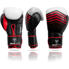 Боксерські рукавички Beast Gear Simian з натуральної шкіри для тренувань, боксерського мішка, лап та спарингів