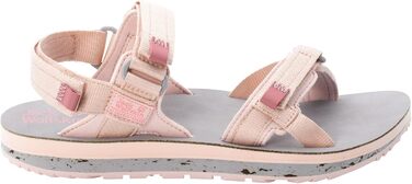 Сандалі жіночі Jack Wolfskin Outfresh Deluxe Rose Grey 39.5 EU - легкі та дихаючі