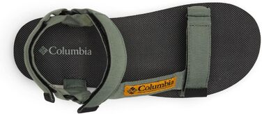 Columbia Breaksider Sandal: Чоловічі сандалі для активного відпочинку, 46 EU, зелений (Mosstone/Golden Yellow)