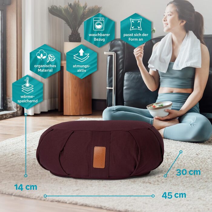 Подушка для медитації Zafu 