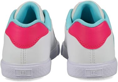 Черевики DC Shoes Chelsea для жінок (36 EU, білий, рожевий, блакитний)