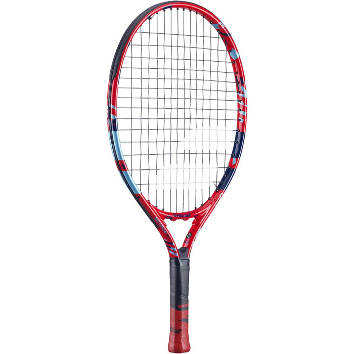 Дитяча тенісна ракетка Babolat Ballfighter 19, 170 г, синьо-червона, натягнута