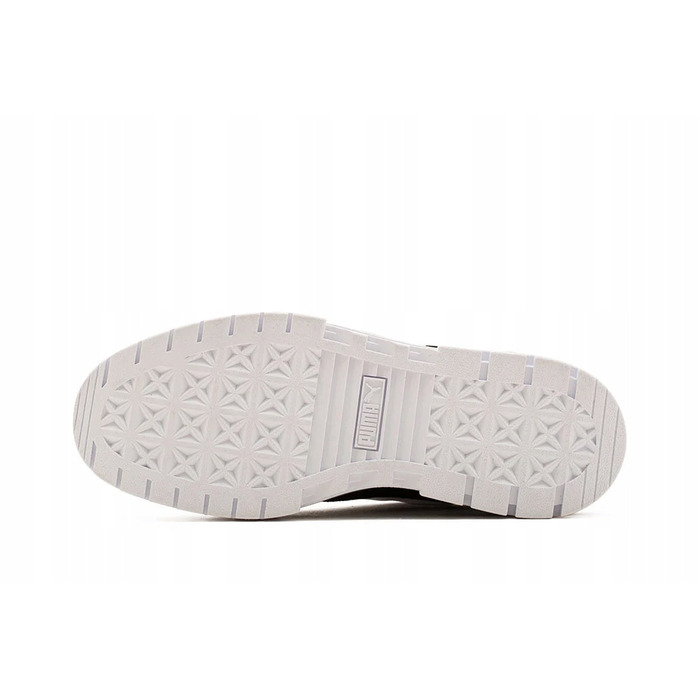 Жіночі білі кросівки на платформі Puma Mayze, шкіряні, р. 37