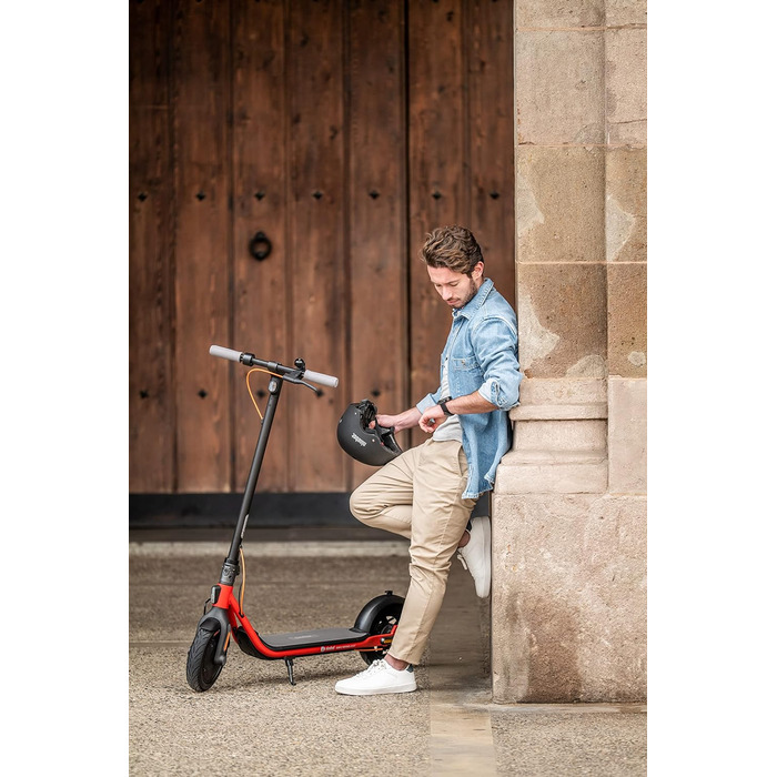 Електросамокат Segway-Ninebot D38D для дорослих, з допуском на дороги, швидкість до 20 км/год, запас ходу 38 км, легкий