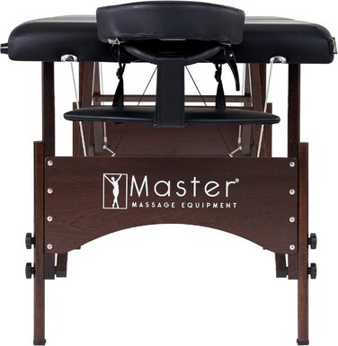 Масажний стіл MASTER MASSAGE EQUIPMENT, чорний, професійний