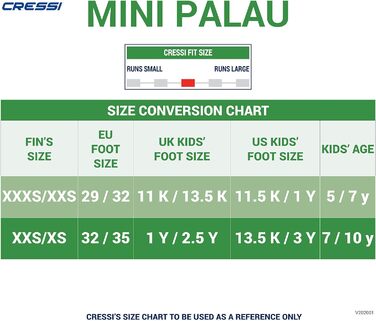 Cressi Palau Kid Bag — дитячий набір для снорклінгу: ласти, маска, трубка, чохол, розмір 29/32, прозорий/рожевий, високоякісний