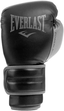 Боксерські рукавички Everlast Powerlock 2R антрацитові для тренувань