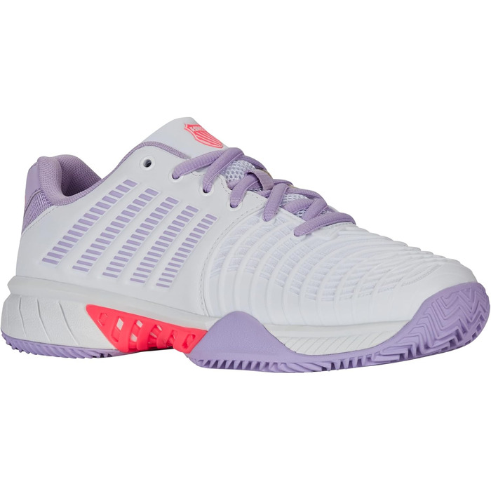 Жіноче тенісне взуття K-Swiss Express Light 3 (39.5 EU, білий, фіолетовий)