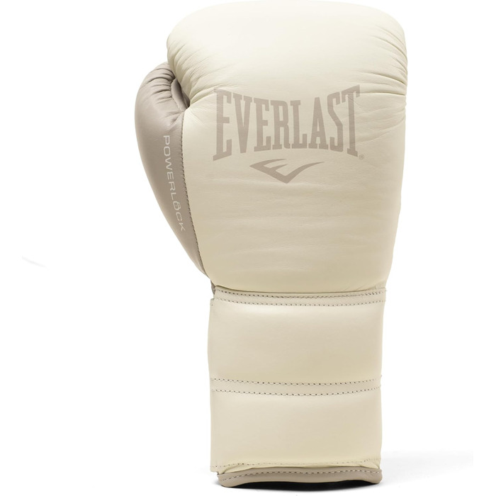 Боксерські рукавички Everlast Powerlock 2 Pro: захист, підтримка, 14oz. Ідеальні для занять з мішком, спарингу та відпрацювання техніки. Оригінальна якість Everlast Gear, білий колір.