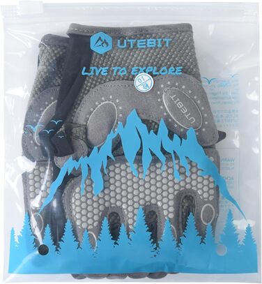 Спортивні рукавички для фітнесу UTEBIT для жінок: дихаючі рукавички з мікрофібри та неслизьким силіконом для занять у спортзалі та тренувань