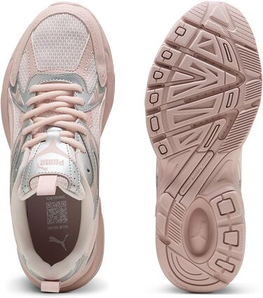 Кросівки PUMA Milenio Tech для дорослих, колір Mauve Mist (бузковий) з квітковим принтом, розмір 38 EU