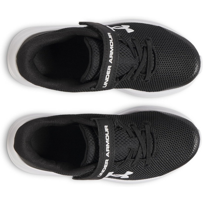 Підлітковий кросівки Under Armour Ua BPS Pursuit 4 Ac, чорний/білий, 34 EU