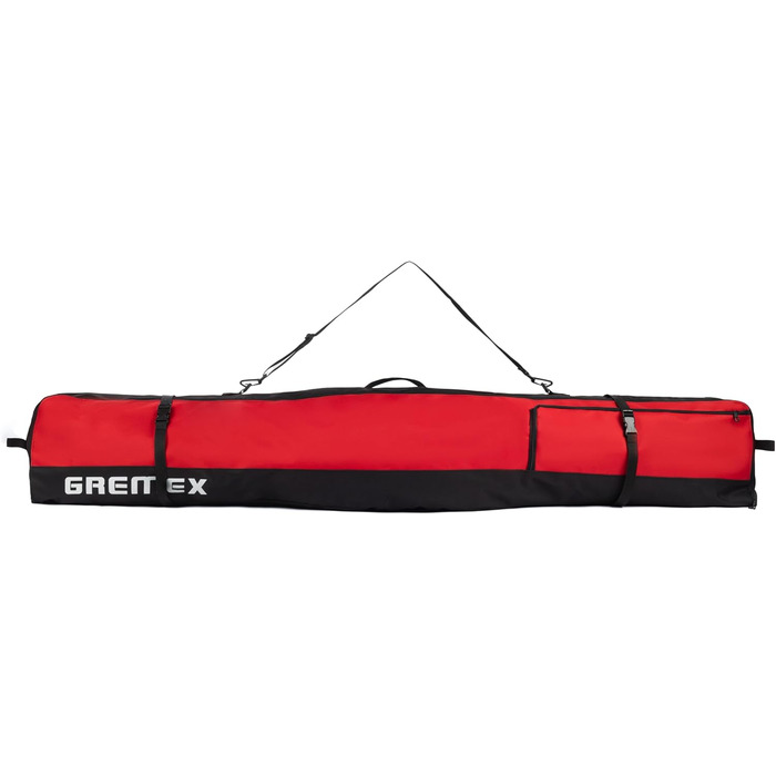 Чохол для сноуборду GREMEX 170 см - водонепроникний, міцний, легкий, захисний, компактний, ергономічний, червоний