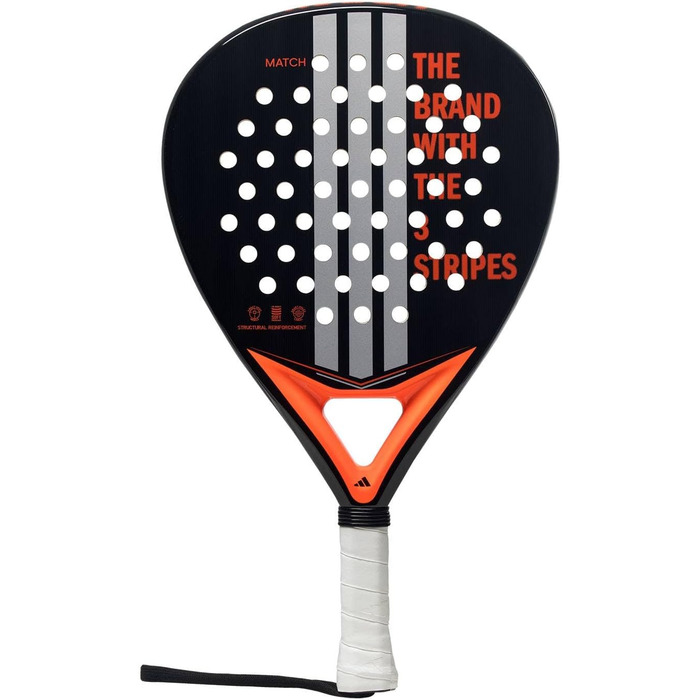 Ракетка для падел-тенісу Adidas Match Black 3.4 2025, розмір One Size