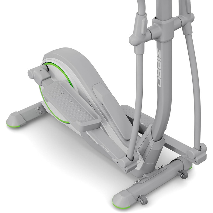 Zipro Crosstrainer Wave: еліптичний тренажер для дому, 32 рівні опору, Bluetooth, підставка для iPad, до 120 кг