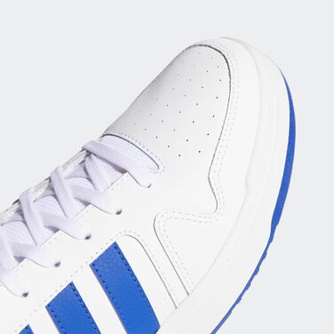 Баскетбольне взуття Adidas для чоловіків, розмір 44 2/3 EU, білий, Team Royal Blue, Grey