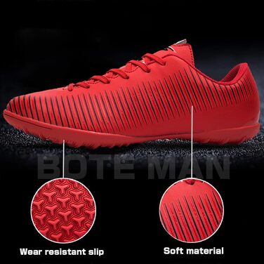 Футбольні бутси для чоловіків та дітей: шипована підошва, для тренувань, футболу, атлетики, унісекс