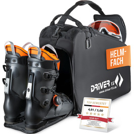 Сумка для лиж Driver13 з відділенням для шолома та захистом для окулярів. Оригінальна з 2007 року, понад 40 000 клієнтів