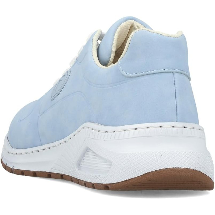 Кросівки жіночі Rieker M4903 Skater, блакитні, широка колодка 37 EU, устілка знімна