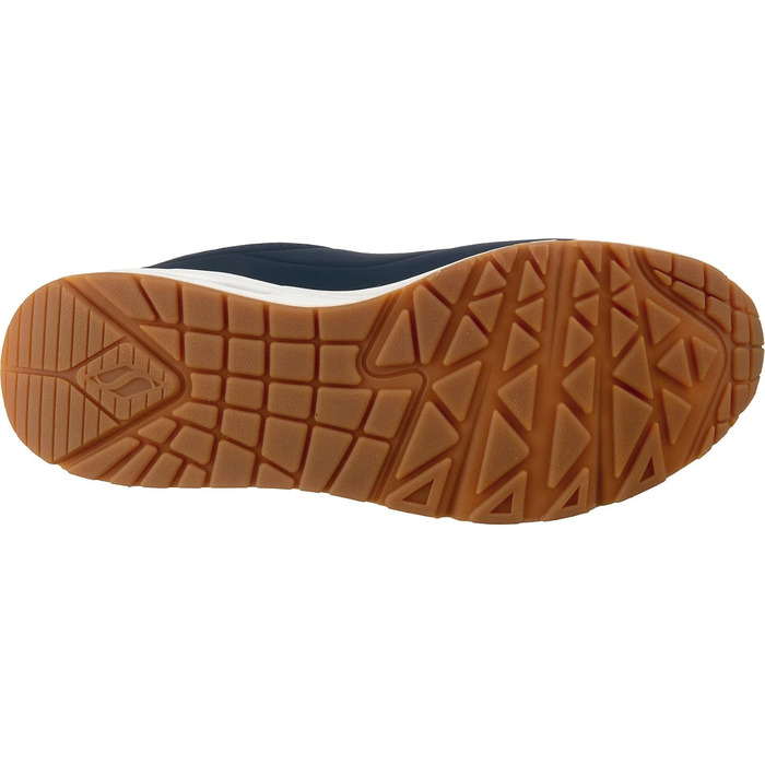 Кросівки Skechers Uno Stand On Air для чоловіків, темно-синій, з оздобленням з міцної нубуку, розмір 40 EU