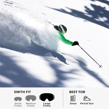 Лижна маска Smith Optics I/O MAG XL ChromaPop Red Mirror, унісекс, для зимових видів спорту