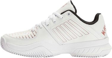 Кросівки K-Swiss Court Express Hb для жінок, 41 EU, білий, чорний, рожеве золото