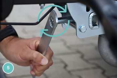 Велосипедний фаркоп FISCHER Proline Evo 2 - фаркоп для велосипедів, тримач для авто, чорний SmartLine