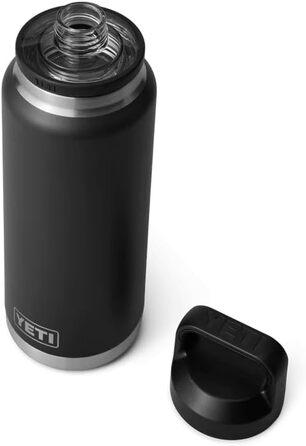 Термос-пляшка YETI Rambler 760 мл з кришкою Chug, чорна