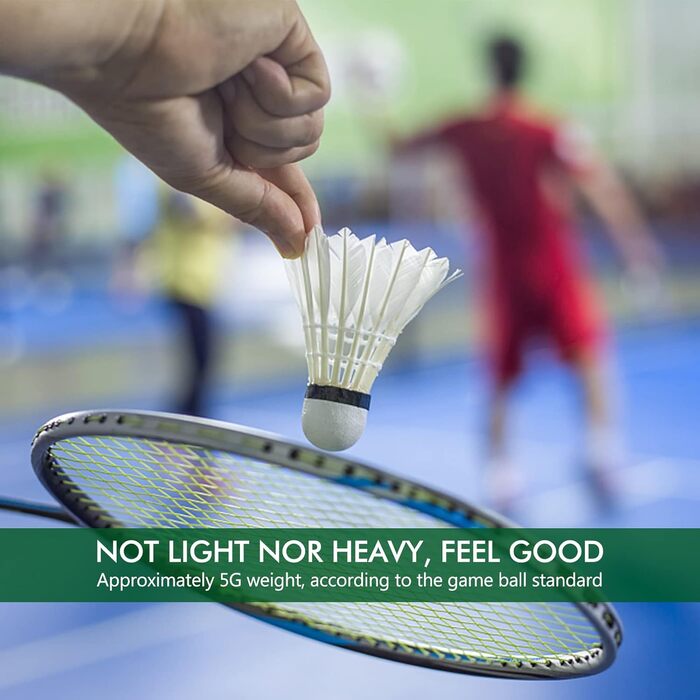 Волани для бадмінтону Yonex (12 шт) - професійні, для тренувань та вулиці, висока стабільність