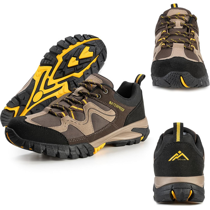 Жіночі водонепроникні трекінгові черевики CC-Los, розмір 36-42, коричневі