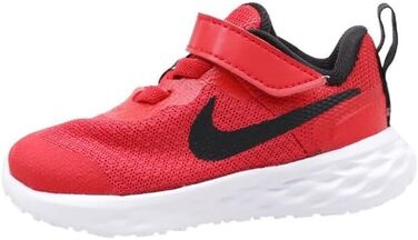 Дитяче спортивне взуття Nike Revolution 6 NN (TDV) для гімнастики, 21 EU, червоно-чорний