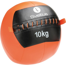 Медичний м'яч Sveltus 10 кг, діаметр 35 см, для кросфіту та фітнесу