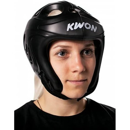 Захисний шолом KWON Shocklite, чорний, розмір L, для єдиноборств