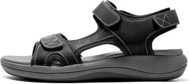 Сандалії жіночі DREAM PAIRS для трекінгу та ходьби, чорні, EVA-устілка, підошва TPR, регульовані ремінці (39 EU)