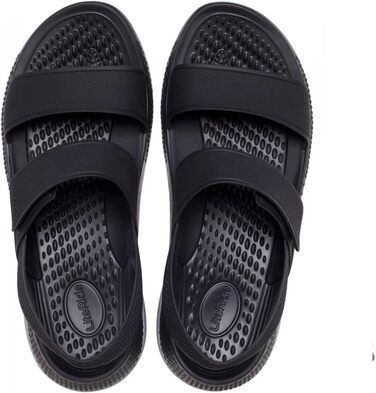 Жіночі сандалії Crocs 36/37 EU Black Light Grey