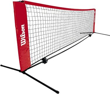 Тенісна сітка Wilson EZ 5,5 м для корту, міцна, легка установка