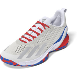 колір: білий сріблястий, яскраво-червоний