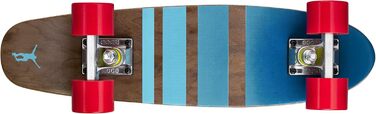 Скейтборд Ridge Maple Holz Mini Cruiser Number Three, MPB-22-NR3, червоний, 22 дюйми