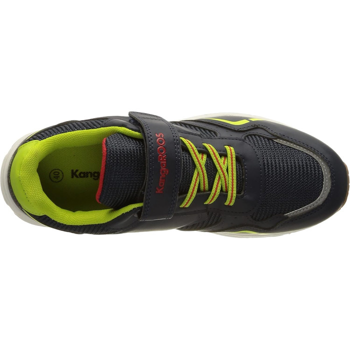Дитячі спортивні черевики KangaROOS K-NI Lucky EvHallenturnschuh, 28 EU, темно-синій/лайм
