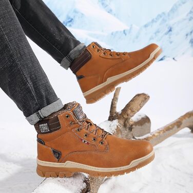 Чоботи зимові чоловічі Arriggo Bello, жовті, 41-46 EU, утеплені, антиковзаючі, для трекінгу та хайкінгу