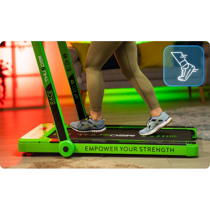 Електрична бігова доріжка Thunder RACE до 130 кг