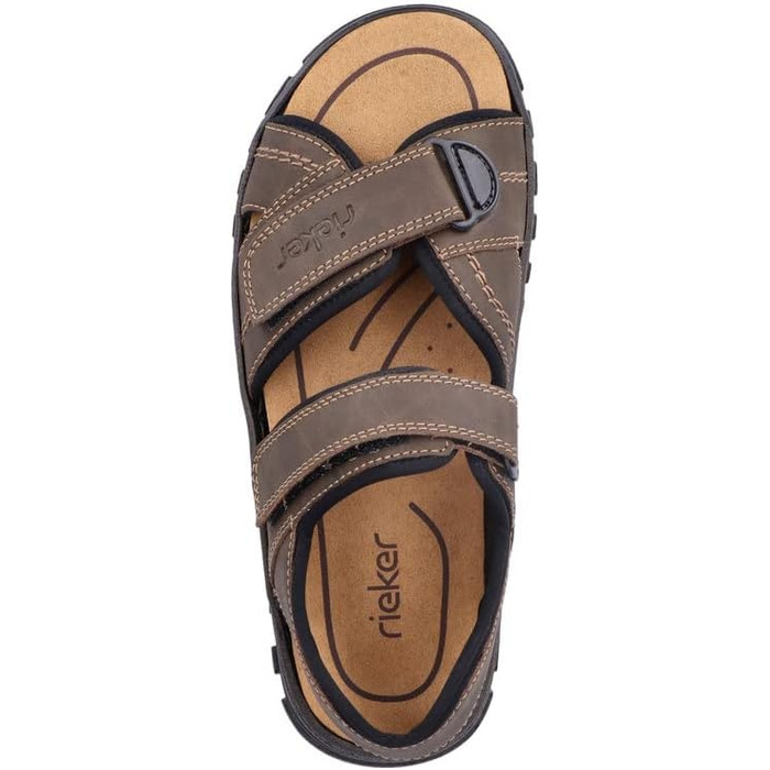 Чоловічі сандалії Rieker коричневого кольору, розмір 40 EU